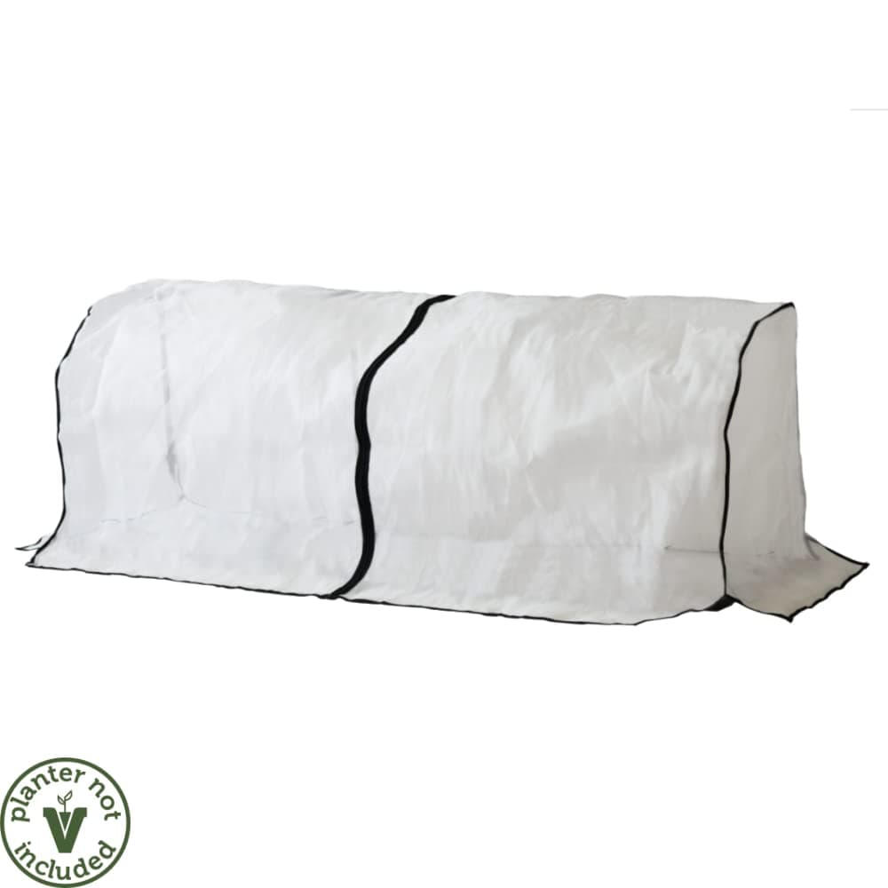 VegTrugMedium Wall Hugger Greenhouse Micromesh Cover - White