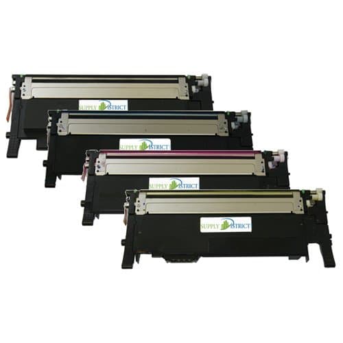 SupplyDistrict - Compatible Black & Color Toner Set for Samsung Xpress SL-C430W SL-C480FW Printer