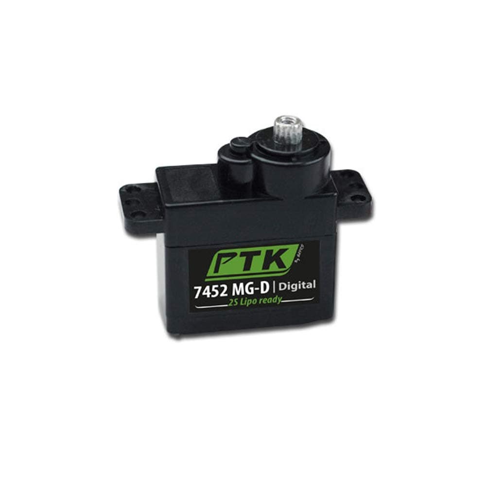 hobbyant 2pcs PTK 7452 MG-D 9g Digital Servo Metal Gear For EPP Airplane RC Aircraft Fixed Wing Helicopter