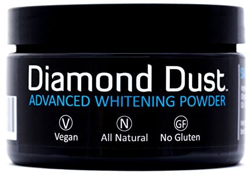Activated Charcoal Teeth Whitening Powder - Fights Stains and Bad Breath, Detox Your Mouth Naturally, Organic Botanicals, New 7 Month Supply by Diamond Dust