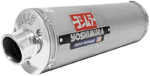 Yoshimura RS-3 Stainless Steel Oval Bolt-On Exhaust System - Kawasaki ZX-6R 1998-2002 / ZZR6 2005-2007