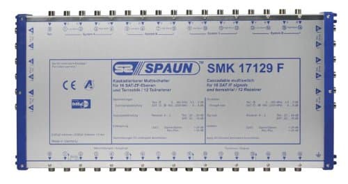 Spaun SMK 17129 F Cascading Multiswitch Standard Class 12x Outputs
