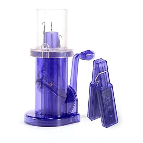 Weaver Knitting Tool,14x9.5cm Blue Hand-operated Easy Embellish-knit Knitting Sewing Tool