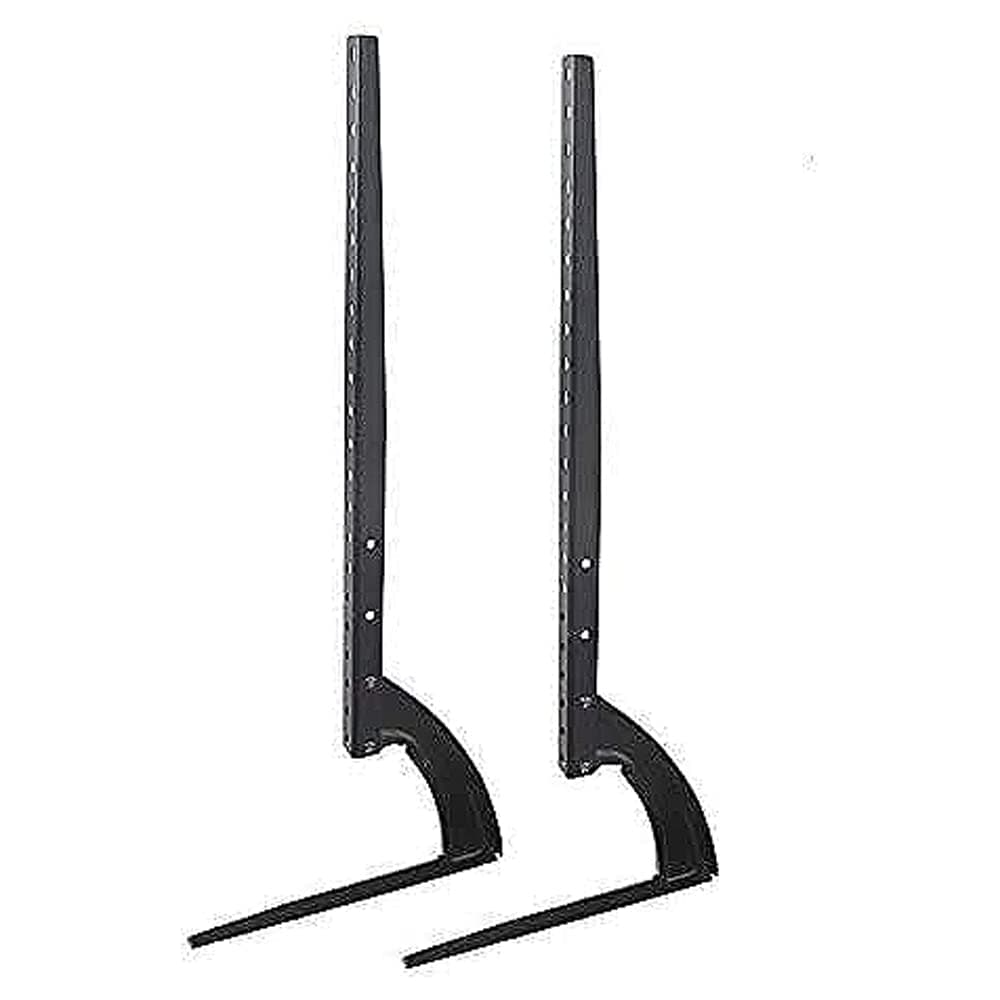 Universal Table TV Stand Base Mount Pedestal Feet Leg for 25 26 27 28 29 30 32 37 40 55 60 65 70 75 LCD LED OLED Television for Samsung LG Sony TV, Black for 37"-75" TV Black 43237-2