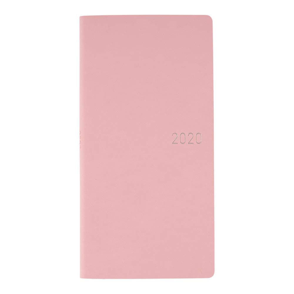 Hobonichi Techo Weeks Apr Start - Nuance: Pink (Japanese/Wallet-Size/Apr 2020 Start)