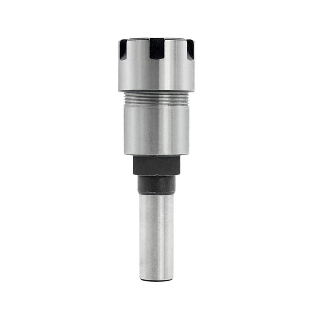 Tidyard Spring Steel 1/2 Inch Shank Router Bit Extension Rod Milling Cutter Extender Collet Holder Adapter with ER20-13 13mm Collet Chuck