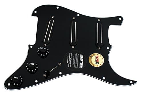 JBE Pickups S-Deluxe Set Chunky Joe Barden Stratocaster Loaded Pickguard BK/BK