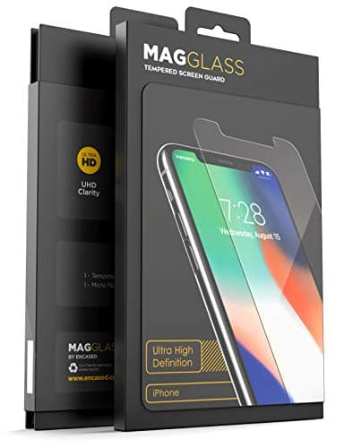 magglass iPhone 11 Pro Max/iPhone Xs Max Tempered Glass Screen Protector - UHD Ultra Clear Scratch Resistant Display (Bubble Free - Case Friendly)