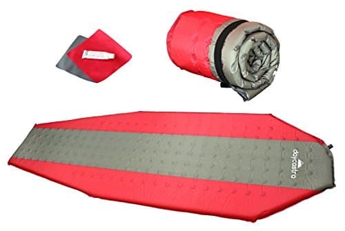 Keystone: Lightweight Self Inflating Sleeping Pad for Camping Outdoor