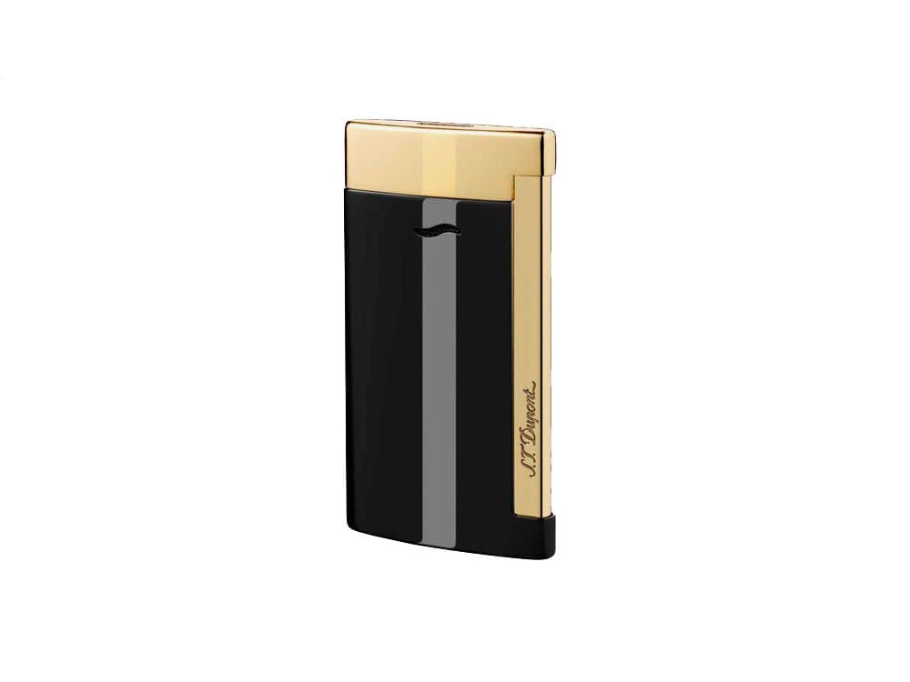 S.T. Dupont Slim 7 Lighter - Black/Gold