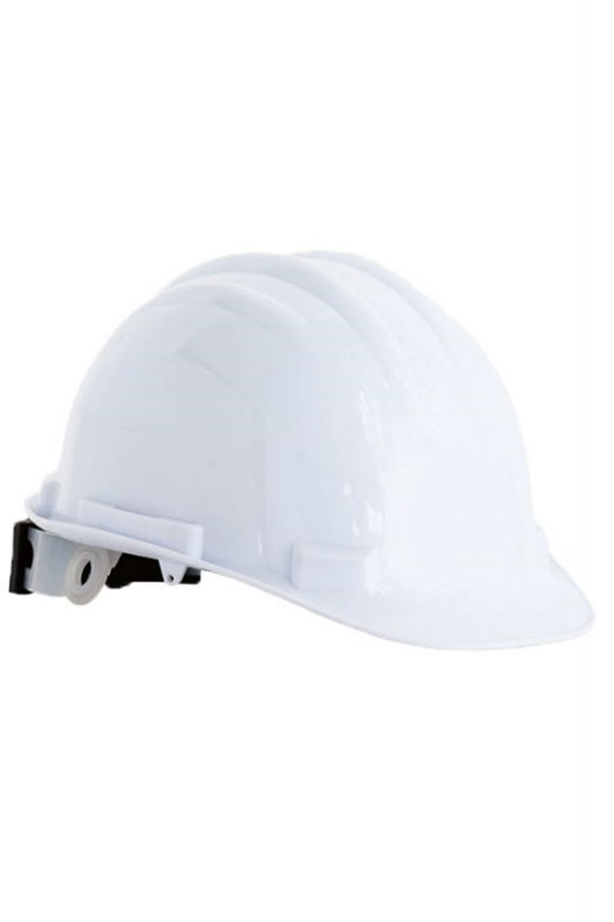 Biella Biellaâ„¢ Adjustable Polyethylene 6-Point Industrial Safety Helmet - Protective Construction Work Cap for Industrial & Structural Workers (White)