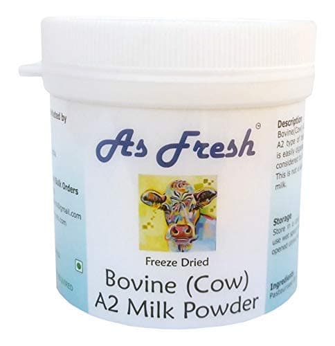 As Fresh Freeze Dried A2 Cow Milk Powder 4x100g (All Natural,100% Pure,)