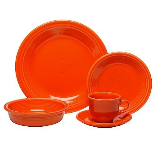 Fiesta 20- Piece Dinnerware Set | Poppy