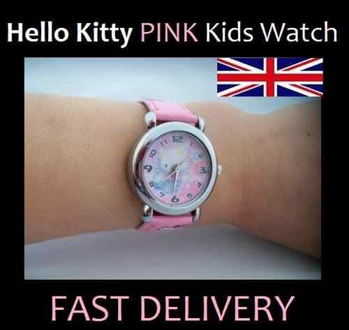 Hello Kitty Pink Girls Wrist Watch