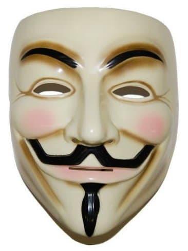 Guy Fawkes V For Vendetta Mask
