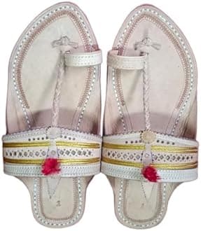 niira Leather Kolhapuri Chappals for Men - The Royal | Stylish & Comfortable | Handmade by Local Artistans | Leather Slipper, Kolhapuri's Chappal for Men