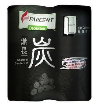 Farcent Charcoal Intense Deodorizer for Shoe Cubboard 120 G.. Thailand Product