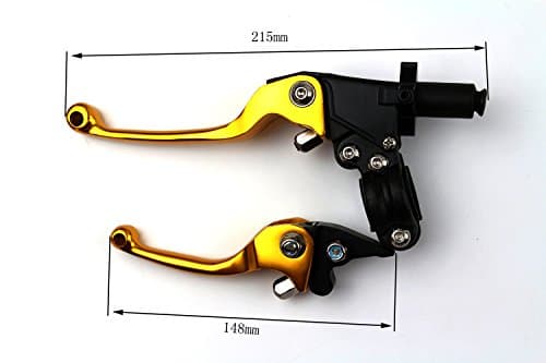 CNC Folding Brake Clutch Levers Pit Dirt Bike Pitpro Pitster Pro Piranha DHZ SSR