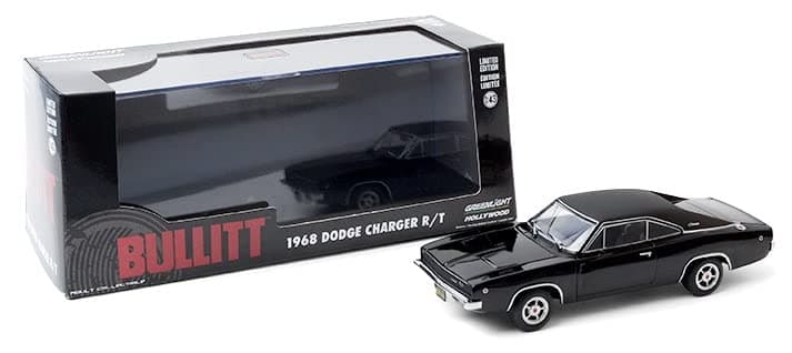 Greenlight86432 Bullitt - 1968 Dodge Charger R/T 1/43 Scale Diecast