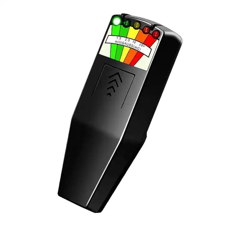 FUNTELL EMF Meter, LED EMF Meter Magnetic Field Detector, Ghost Hunting Equipment Tester, Portable Handheld EMF Meter for Indoor & Outdoor Inspections