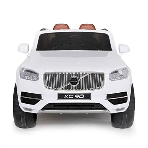 Licensed Volvo XC90 12V Battery Powered Kids Ride On Car - White