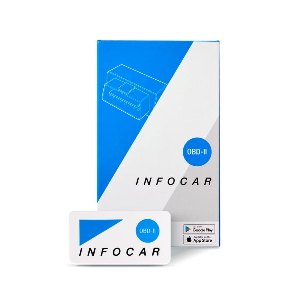 INFOCAR Smart Scanner, Smart Vehicle Health Monitor, Wireless Bluetooth OBD2 Car Code Reader with App, Car Scan Tool for iPhone and Android
