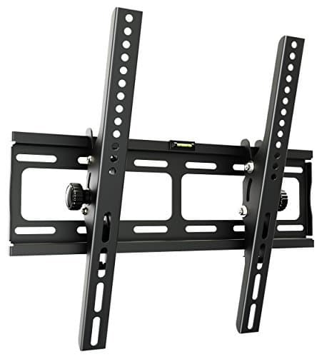 RICOO TV Wall Bracket Mount tilt and flat approx 32-65 Inch LED LCD OLED Screens R09 Universal for VESA 200x200-400x400 Black