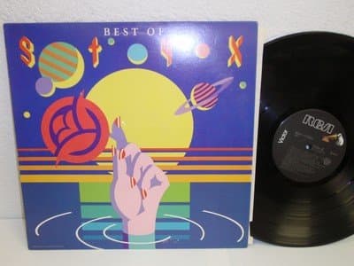 STYX Best Of LP RCA AFL1-3597 VG+ vinyl album