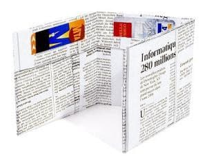 Tyvek Wallets (Newspaper)