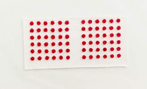 Eyetex P9 maroon Bindis(pack of 10 flaps)