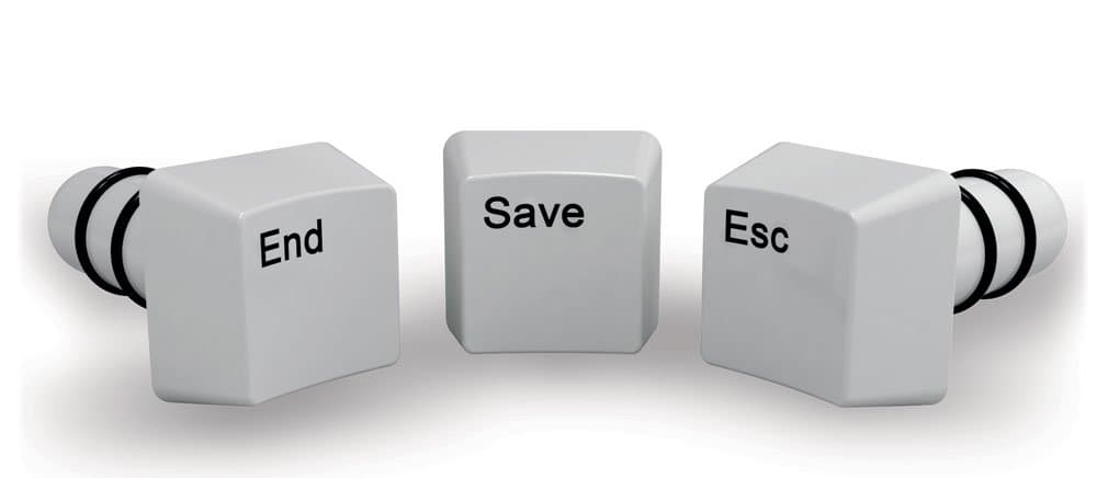 Mustard Caps Lock - Keyboard key shaped bottle stops