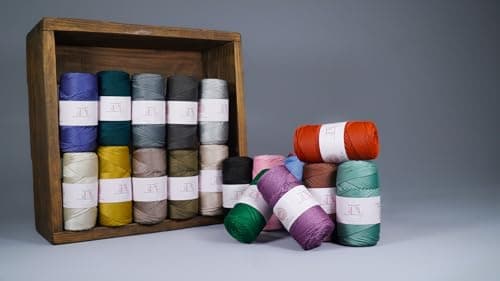 Makromecity, Polyester Macrame Cord 2mm x 250 Yards (750 feet) 2mm Polypropylene Macrame Cord for Macrame Art & Crafts for Wall Hangings, Bags, Underplate, Rug (29 Colors Available)