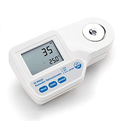 XFY Professional Salinity Tester, Digital Refractometer, High-Precision Sea Water Refractometer, with Automatic Temperature Compensation, IP65 Waterproof