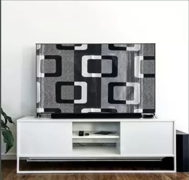 Skin World Dustproof LED/LCD Television Cover for 32 Inches LED/LCD/TV Cover (Fit for, Toshiba, TCL, and All Model) (Black Box), Polyvinyl Chloride (PVC)