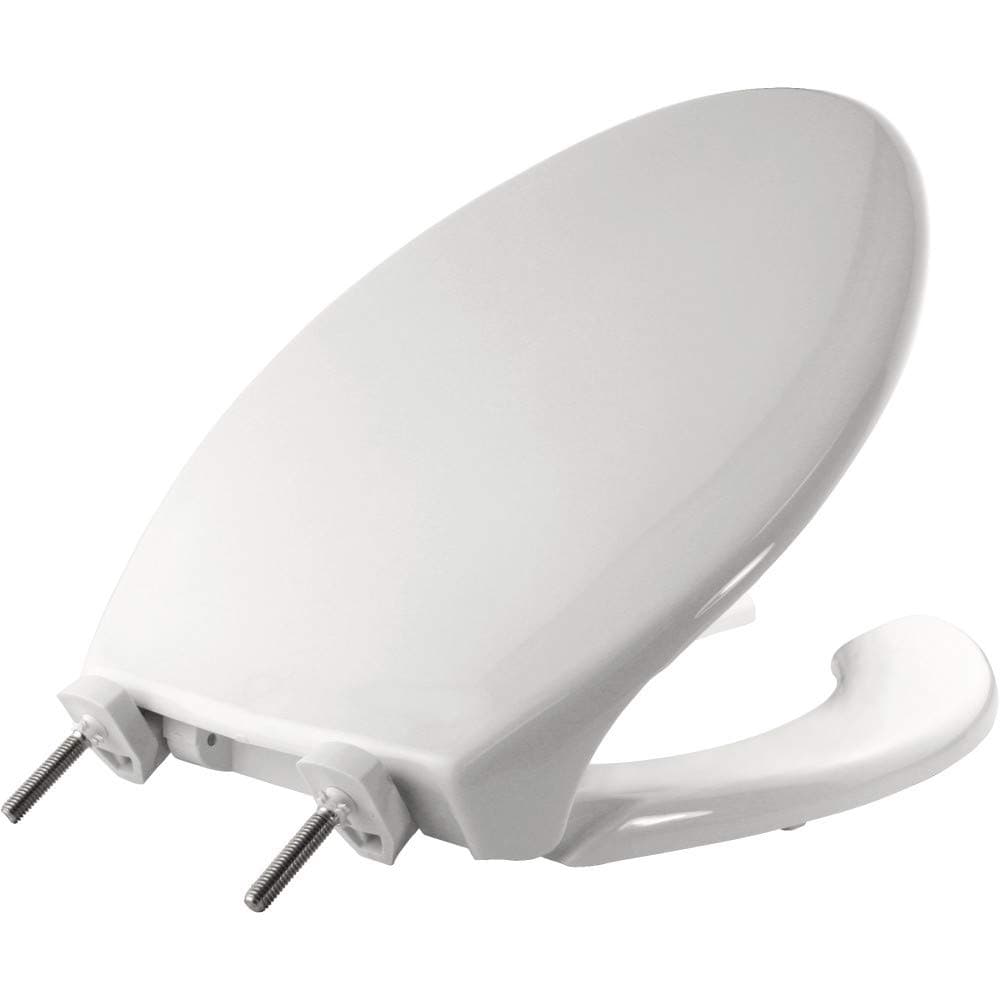 7850TDG 000 Hospitality Plastic Elongated Toilet Seat White