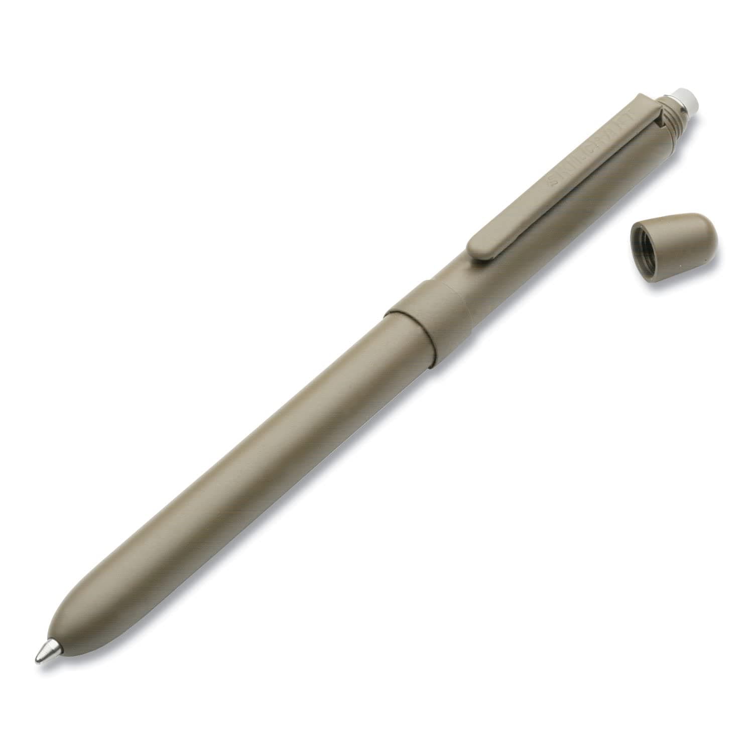 AbilityOne® - NSN6911540 - B3 Aviator Multifunction Pen and Pencil - Sand Barrel - Medium Point - Black/Red Ink