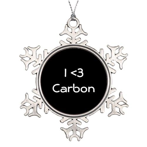 Young and M Personalised Christmas Tree Decoration Graphite Blank One size