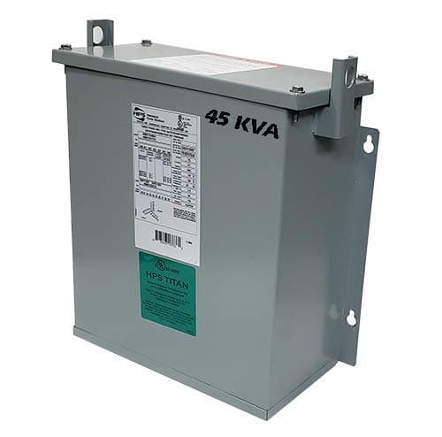 45 kVA 240D/208D Volt Primary to 208D/240D Volt Secondary 3 Phase Transformer