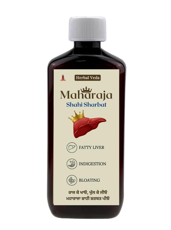 Herbal Veda Maharaja Shahi Sharbat (500ml) | महाराजा शाही| Ayurvedic | Healthy Liver | Liver Detox |