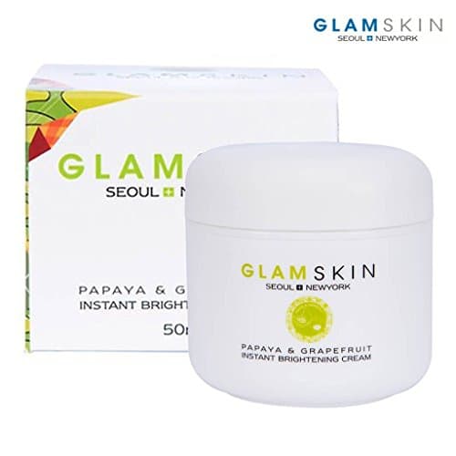 [GLAMSKIN] Papaya & Grapefruit Instant Brightening Cream 50ml / Tone up Moisturizing Cream