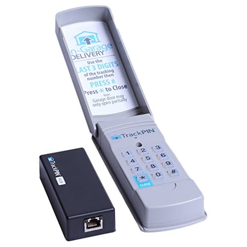 TrackPIN Access Control Garage Keypad, Grey