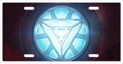 Heart of Iron Man Vanity License Plate Vanity License Plate
