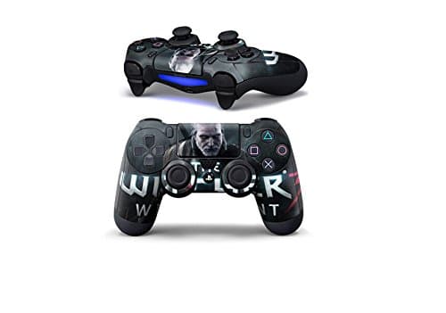 PS 4 Controller Decal Sticker Delicate Fashionable Personal Resistant to scratch Non-slip surface for Playstation 4 Controllers ( The Witcher )