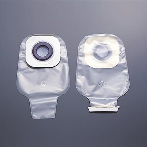 Colostomy Pouch Karaya 5 One-Piece System 12" Length 1-3/8" Drainable #3609