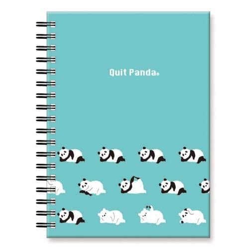 Mind Wave cute notebook with bear, panda, with hard cover