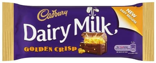 Cadbury Dairy Milk Golden Crisp Chocolate 54 g