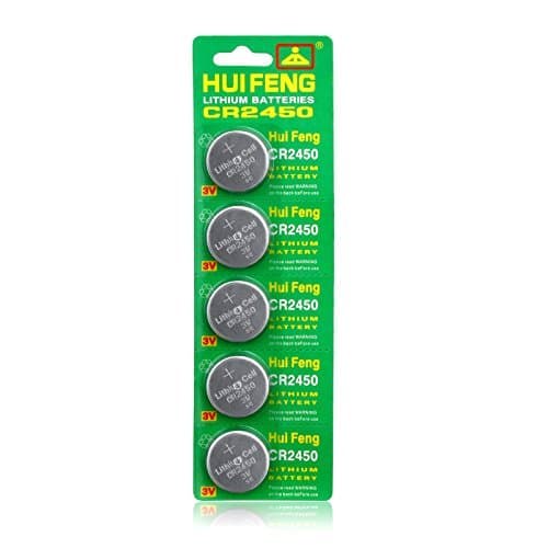 5PCS DL2450 CR2450 DL2450B LM2450 5029LC Button Cell Coin Watch Batteries by HUIFENG