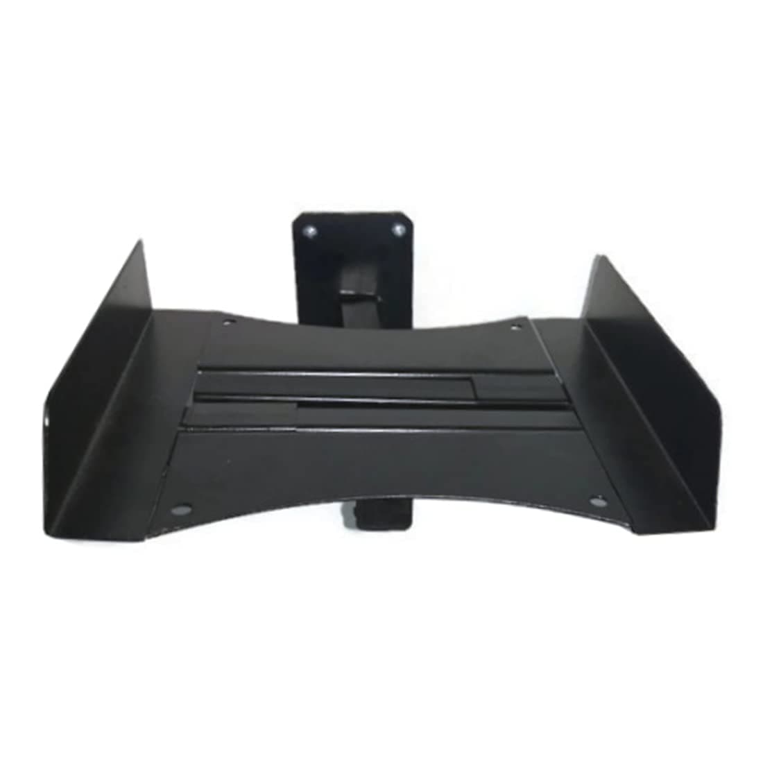 Smart Shelter Adjustable Size Universal 100% Metal Speaker Stand Wall Mount, Speaker Holder/Bracket, Accommodate All Speakers, Capacity Upto 10kgs/(Min:7 to Max: 14)