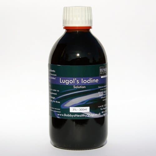 Lugol's Iodine 3% - 300ml bottle