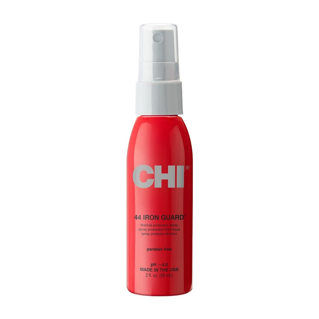 CHI 44 Iron Guard Thermal Protection Spray for Hair, Heat Damage Shield with Ceramic Minerals, Lightweight Styling Spray, Frizz Control & Shine Enhancer, 2 Fl Oz